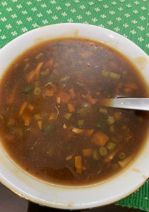 মানচাও স্যুপ রেসিপির প্রধান ছবি