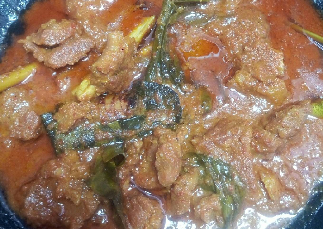 Rendang daging