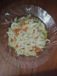 Foto resep Ca jamur tiram pedas