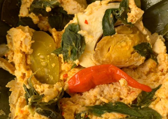 Resep Pepes Tahu Telur Asin Anti Gagal