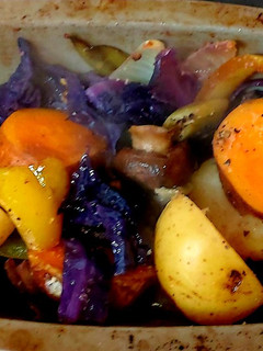 A picture of My Roated Mixed Veg.🥰#Sidedish#Seasonalcooking#Cookeverypart.