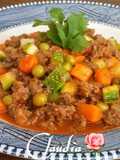 Picadillo de carne molida🌹