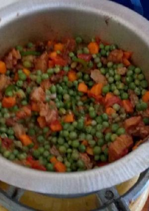 A picture of Fried Peas.