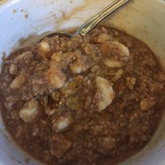 A picture of Energy sustaining oatmeal.