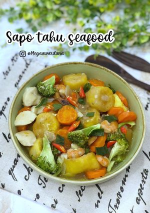 Foto resep Sapo tahu seafood