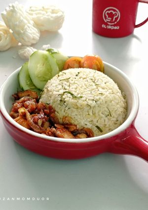 Foto resep Ayam goreng saos mentega ala resto vs nasi daun jeruk