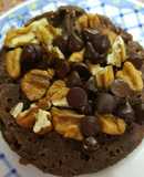 Torta Individual de Chocolate Fit