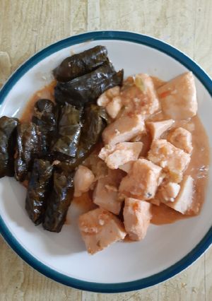 Φωτογραφία της συνταγής Κολοκάσι με κουπέπια