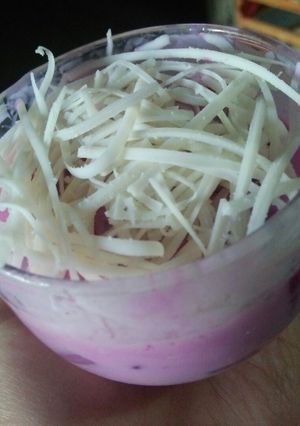 Foto resep Salad buah naga