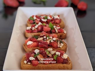 Strawberry Crostini