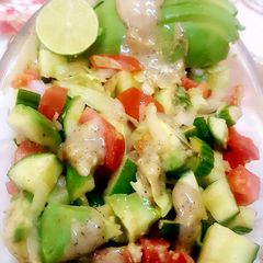 A picture of Honey mustard salad.
