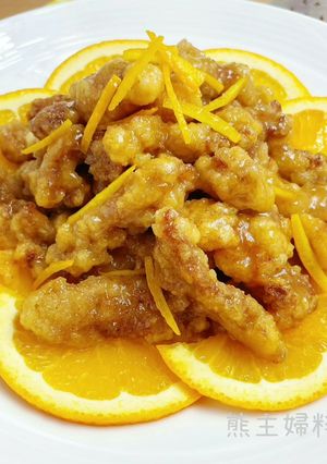 橙汁里肌（簡單）#夏天食譜 的食譜成品照片