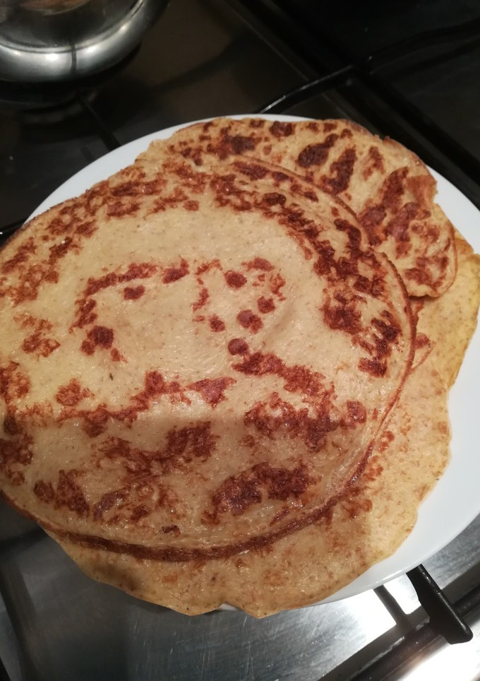 Una foto de Crepes/ tortitas de espelta y sin "leche"