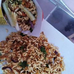 Jhal Muri(spicy puffed Rice) A picture of Jhal Muri(spicy puffed Rice).