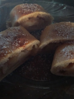 Una foto de Strudel de manzana a la uruguaya