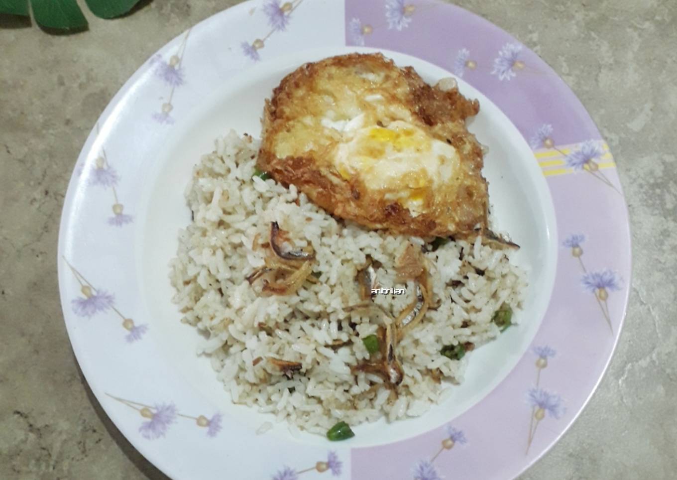 Nasi goreng teri