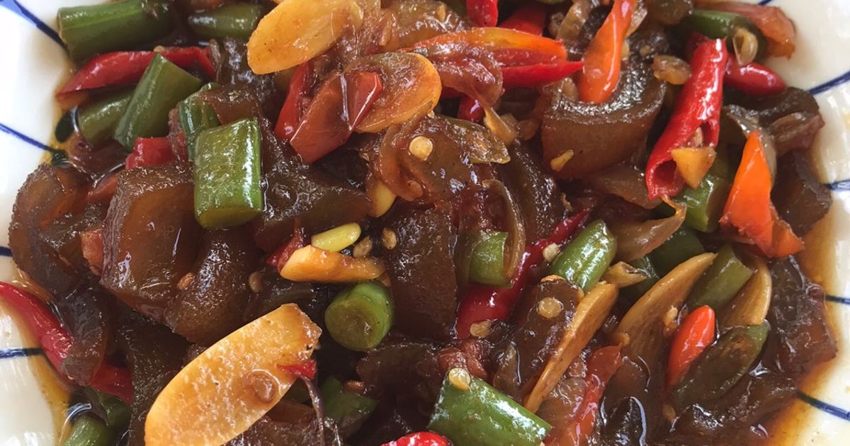 Oseng Kikil dan Buncis