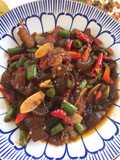 Oseng Kikil dan Buncis