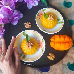 Mango Walnut Halwa A picture of Mango Walnut Halwa.