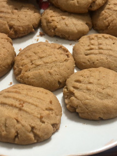 Una foto de Galletas de mantequilla de maní o cacahuates