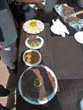 Chicken steck, Pegion soup with desert