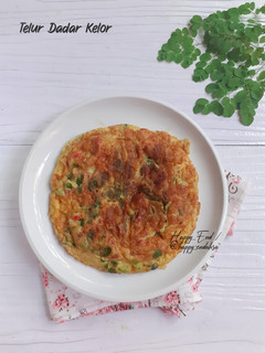 Foto resep Telur Dadar Kelor (Moringa Omelette)