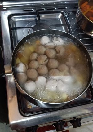 Foto resep Sup bakso Cemplung doang