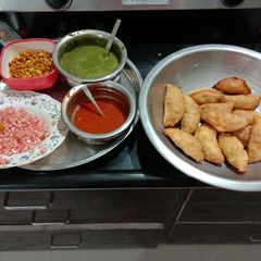 A picture of Holi Gujjiya.