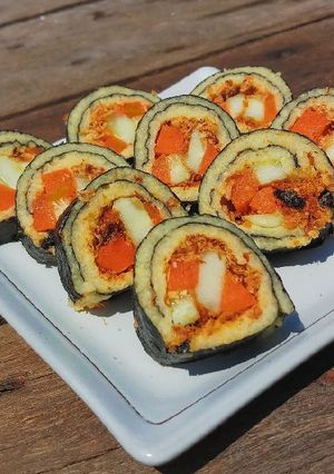 Foto resep Millet Sushi Vegan