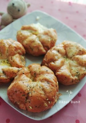 Foto resep Creamcheese Garlic Bread | versi simple dengan teflon