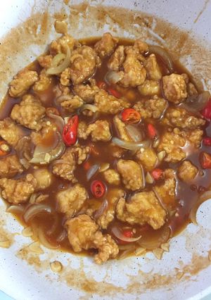 Foto resep Ayam fillet asam pedassssss