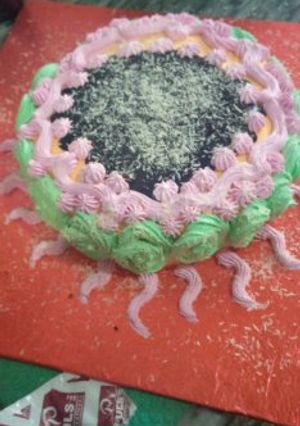 A picture of Party fudge cake.