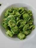 Orecchiette with Spinach and Potato Pesto