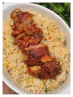 Foto resep Roasted Chicken Fried Rice