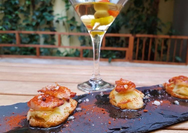 Bocadito de pulpo a la gallega