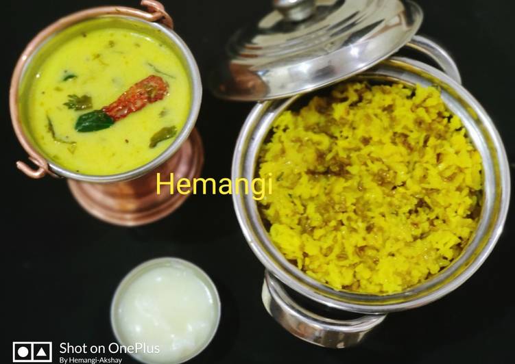 How to Make Speedy Gujarati Kadhi Khichdi