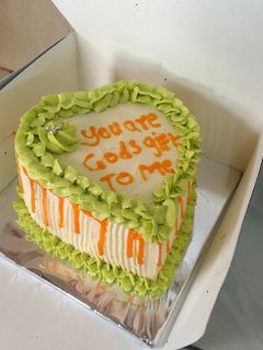 A picture of Passion fruit cake.