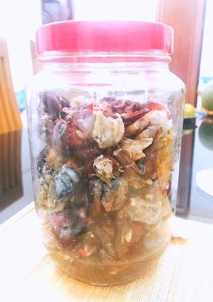 Hình của món Ba khía tỏi ớt chua ngọt.