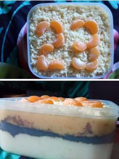 Foto resep Cheese cake oreo with smoothie mango