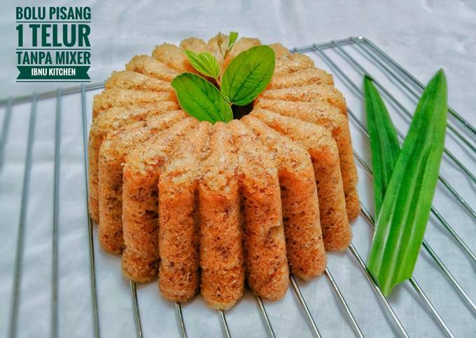  Resep  Bolu  Pisang  1 Telur Takaran  Sendok  Tanpa Mixer oleh 