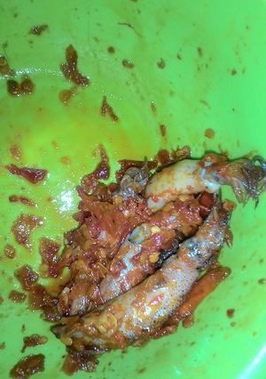 Foto resep Cumi asin disambelin