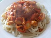 Una foto de tagliatelle facil