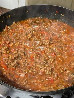 Una foto de Tuco de carne picada para pasta