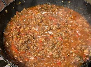 Una foto de Tuco de carne picada para pasta