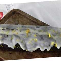A picture of Budín de harina de algarroba y harina de arroz.