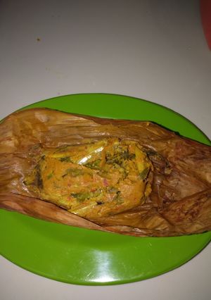 Foto resep Pepes teri basah