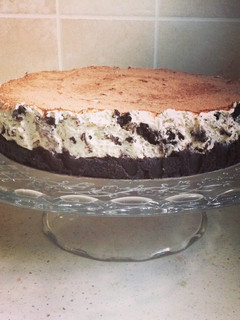 Una foto de Oreo cheesecake