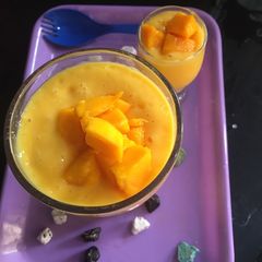 A picture of Mango lassi.