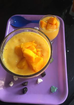A picture of Mango lassi.