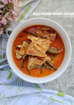 Foto resep Gulai Nangka Kacang Panjang